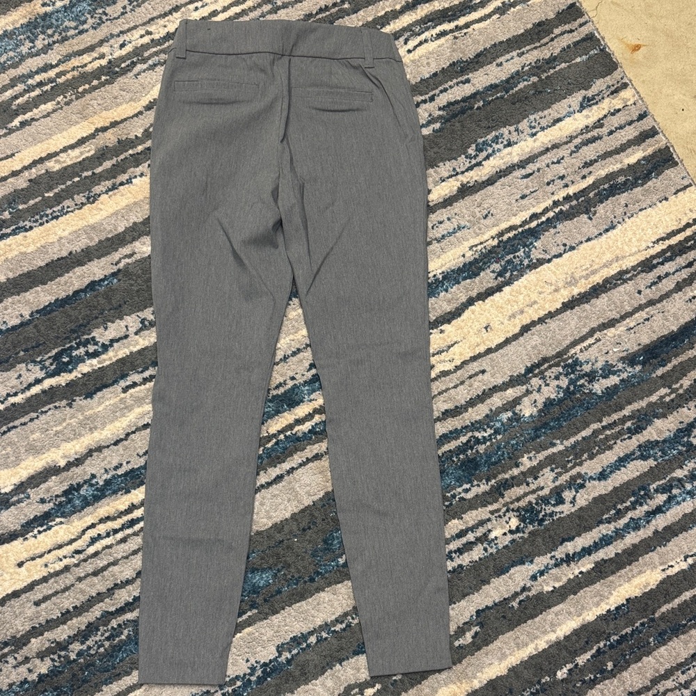 Gray Slim Fit Trousers